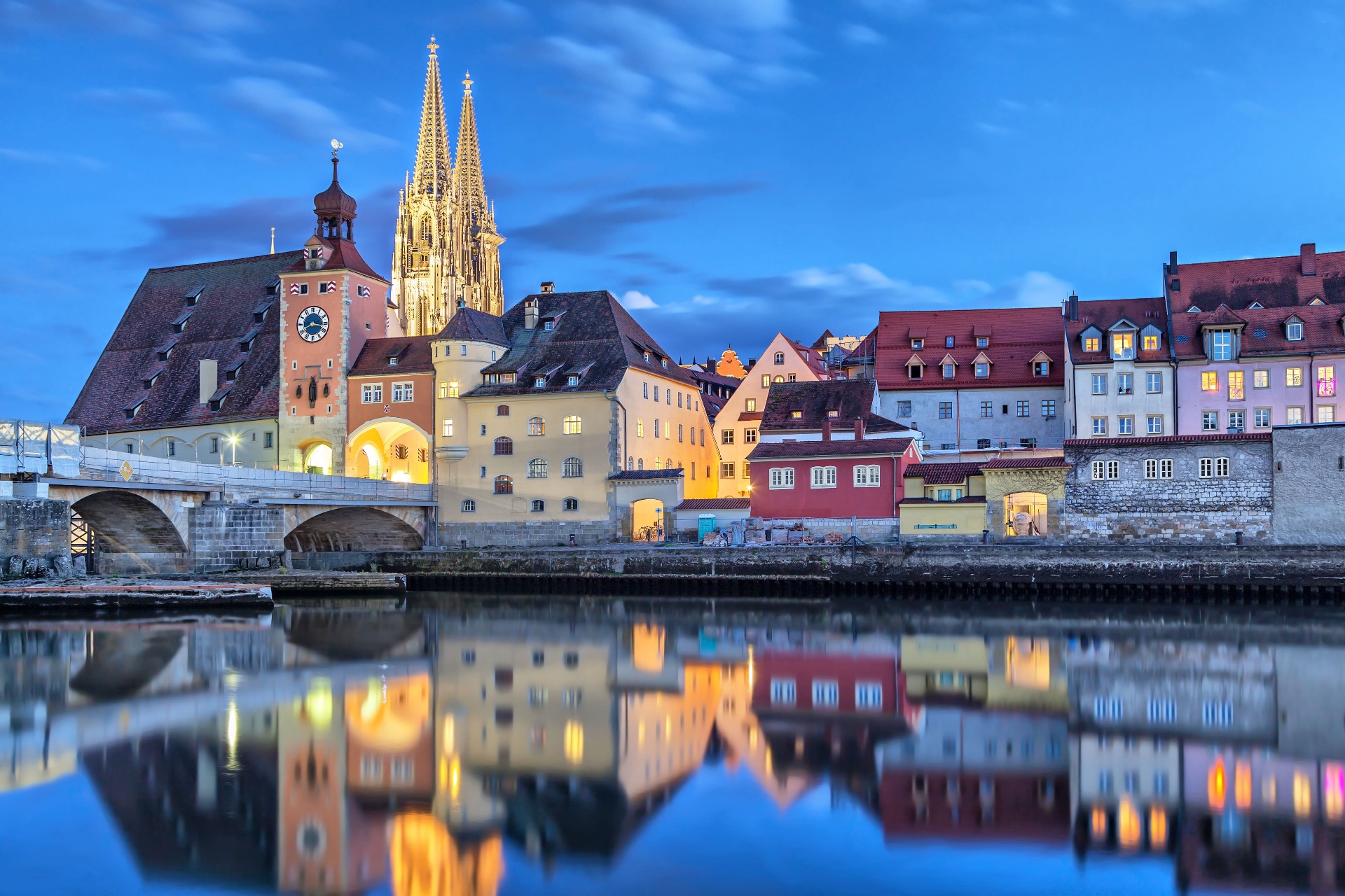 Skyline von Regensburg – Recruiting in Bayern